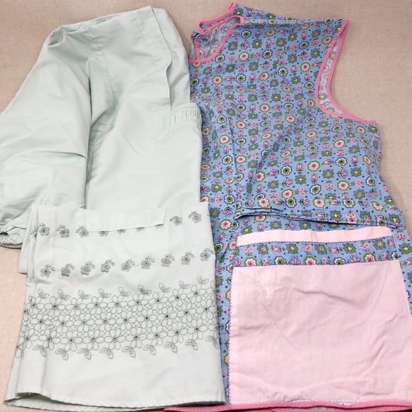 Vintage Other - Set of 2 Vintage 50’s 60’s Smock Apron Floral
